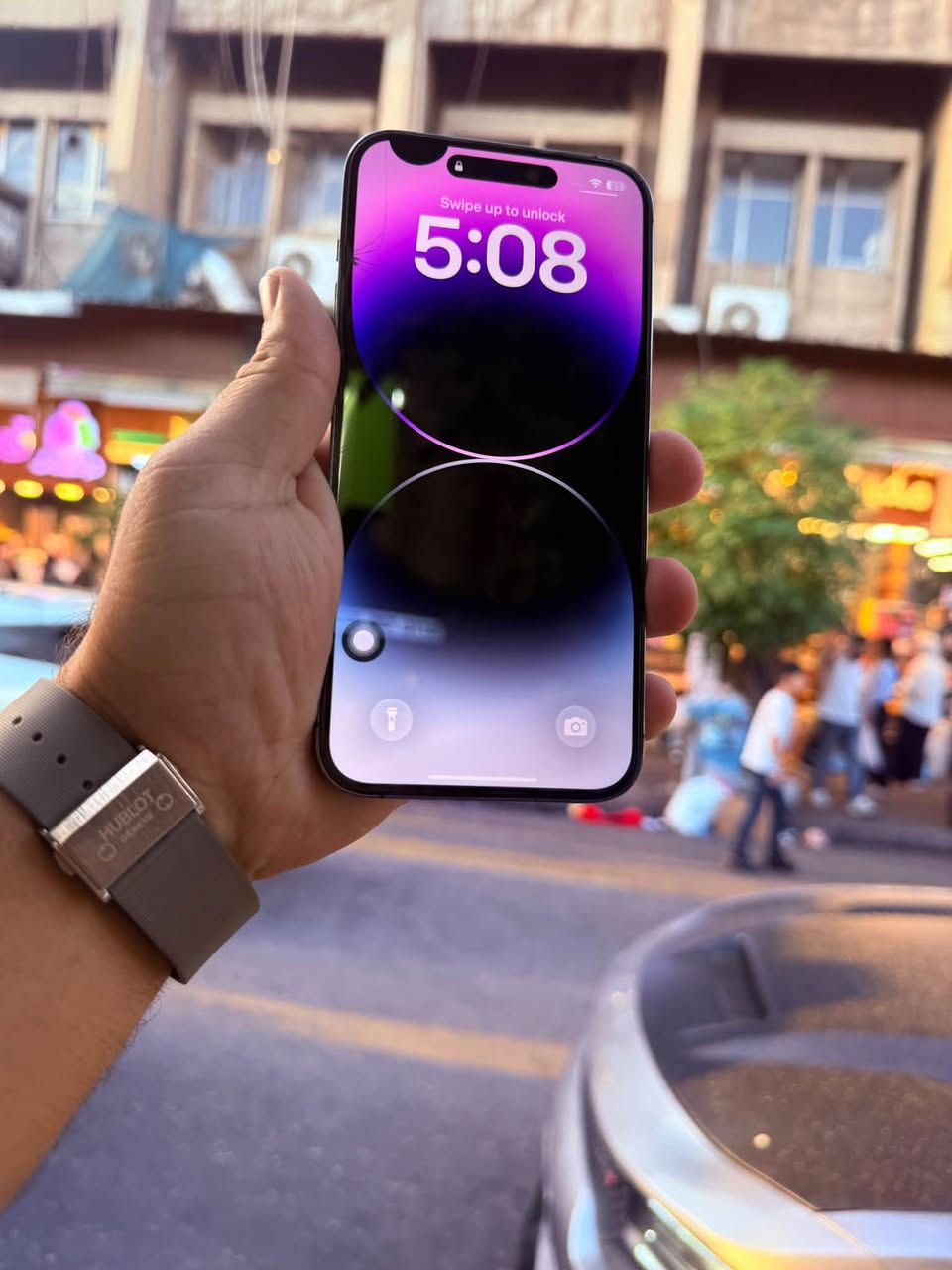 ئايفون١٤پروماكس ٢٥٦گيكا يةك سيم موبايلةكة بةهةموو شةرتيك ئةو بةلةب تياية بةشةرتي ئةوةي زياد نةكات .باتري كورا بةئةسلي .مةسيجي شاشة ئةيات شاشةي بيلادة بي شوختة مالي دوستة
سليماني.***********
٣٤٠دولارو مةعمةلة

نص مكتوب في الصور:
- 36 Parts & Service Parts and Service History is collected by Apple and shows information, status and repair details for this iPhone. Learn more... SERVICE HISTORY Battery Unknown Display Unknown