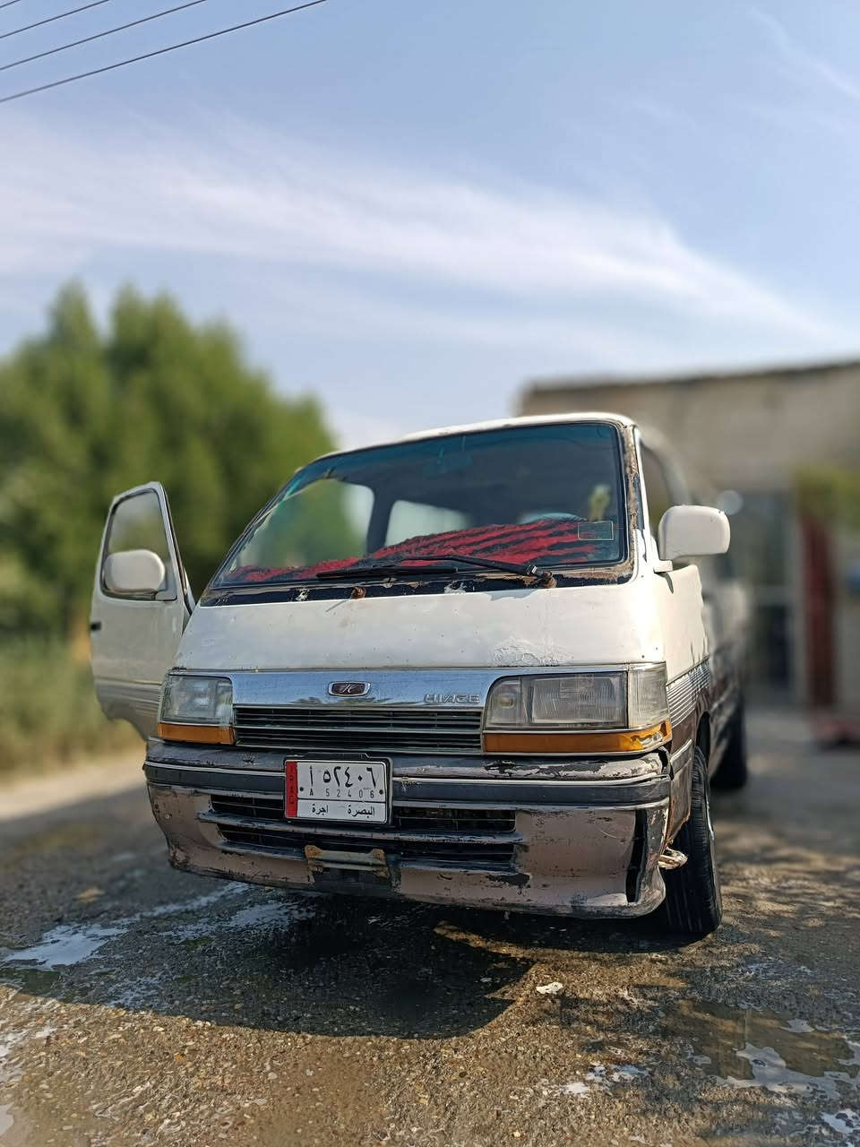 سلام عليكم سياره هايس مديل 1992 مكينه وكير ونجي مكينه تبخر سنويه ل27 راعيه موجود بلبصر كهربأيات شغاله سعره 18 وبيه مجال لجيه مكانه بصره هارثه ***********
