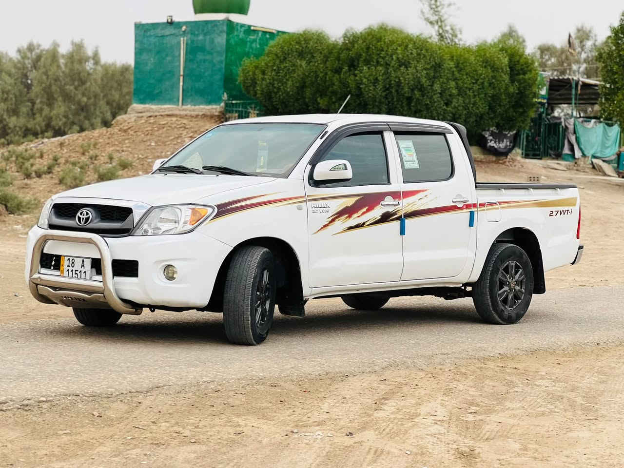 هايلكس ٢٠٠٨ • كشنات جلد • رقم بابل