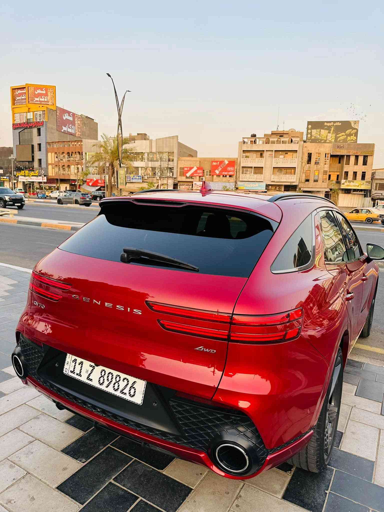 السلام عليكم للبيع او مراوس بجيب 7 راكب فول 

Genesis  GV70 2024  

‎ المحرك 4 سلندر / 2500 تيربو       

أعلى مواصفات بل جينسس 

السيارة فور ويل فول 

‎  فتحة سقف (بانوراما)وكشن مساج  

ماشية 22 الف كيلو فقط  

كامرات 360

كشن السايق مساج 

تشغيل عن بعد 

بانوراما  

5 وضعيات قياده 

كيجات ديجتل 

حساسات خلفي امامي

كشنات كهرباء

كشنات جلد اسود 

صندوك كهرباء شفط

كير ماوس 

شحن وايرليس 

تدفئه وتبريد بل كشنات 

فول تحكم 

رادارات 360

مري شفط 

ترحيب شعار جنسسز عن الاقتراب

سايد بريك بصمه

بصمة ابواب

تحديد مسار

كشن السايق ميموري

لايتات لد 

بكلايت لد

رادار امامي

اوتو هولد 

شفتات بالاستيرن

هيتر بالاستيرن 

شحن وايرليس 

استيرن كهرباء

ماوس تحكم الشاشه

سستم صوت Lexicon دمام

قطعتين تبريد

هيترات بالكشنات الخلفيه

تتقدم وترجع بل بصمه 

كامرات جانبيه تشتغل ويه الأشاره 

احزمه احمر بلون السياره 

حادث السياره فقط بنيد تبدل ونصبغ وحافه الجاملغ اليمنه بدايته صبغ ايرباك دشبول وستيرن ومصلحهن درجه اولى راجعات نفس خيط البلادي 

اخوان السياره احلى من الصور وجديده 

مكينه + كير + راديترات + لغود وشواصي مكفوله وشرط السونار 

🛑 السعر 293 وبيه مجال بسيط 🛑

رقم بغداد بأسمي مكاني بغداد الجديده 

 للأستفسار عن صور الحادث ***********
