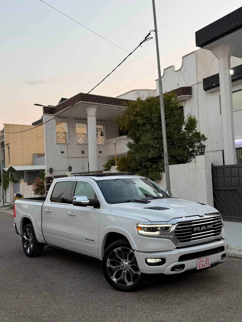 رام 2024 LONG HORN V8
مواصفات معروفه لمتدد لوك هورن 
محرك 5.7 Hemi
ماشي27 الف
هزه فحص مروري جاهز 
الضرر/قطعتين تبديل شركه جاملغ بنيد
مكان السياره كركوك او اربيل
سعر/345
***********
