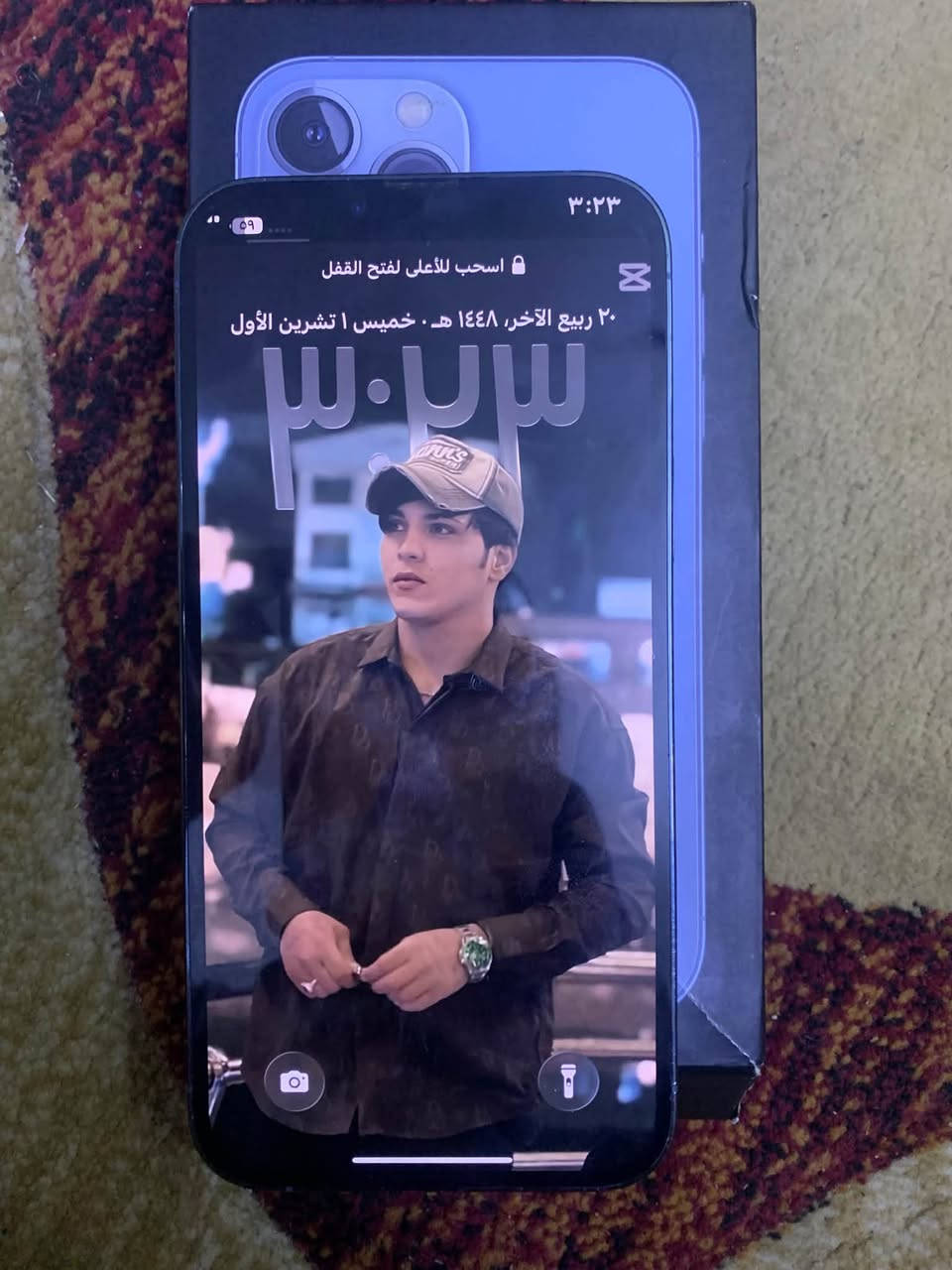 سلام عليكم جهاز 13برو ماكس مريكي نمودج M البطاريه 95 كفاله من زالغ بس بي هاي البشاشه نقطه سوده وما ماثره واله تمشي الله شاهد سعر 600 وبي مجال قليل المو شراي والي يكسر بسعر لا يجي يرحم الموتاكم تصال او خاص ***********
