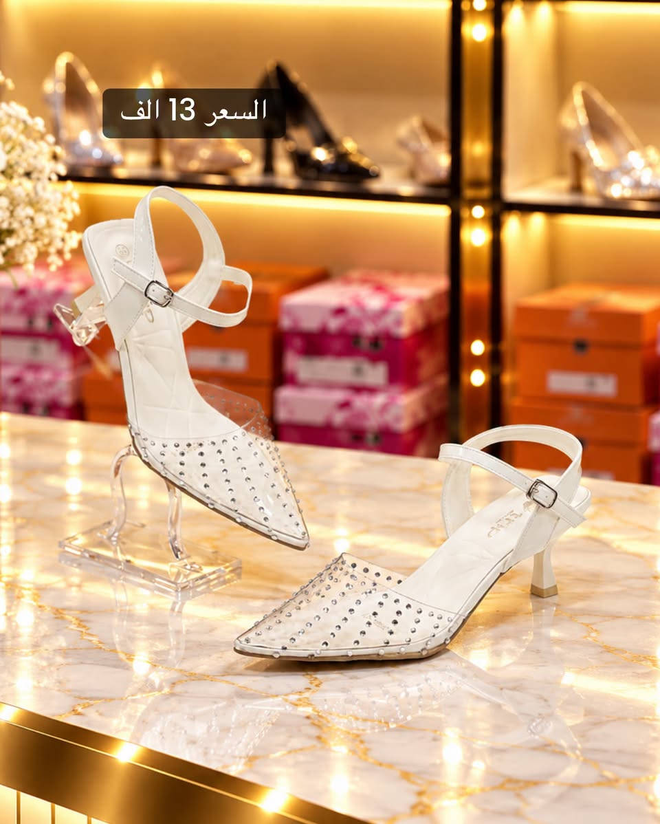 حذاء نسائي • كعب ٥سم • مقاسات ٣٧-٤١