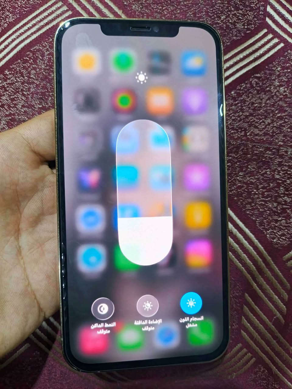 آيفون ١٢ برو ماكس • ٢٥٦ • فيس ايدي معطل