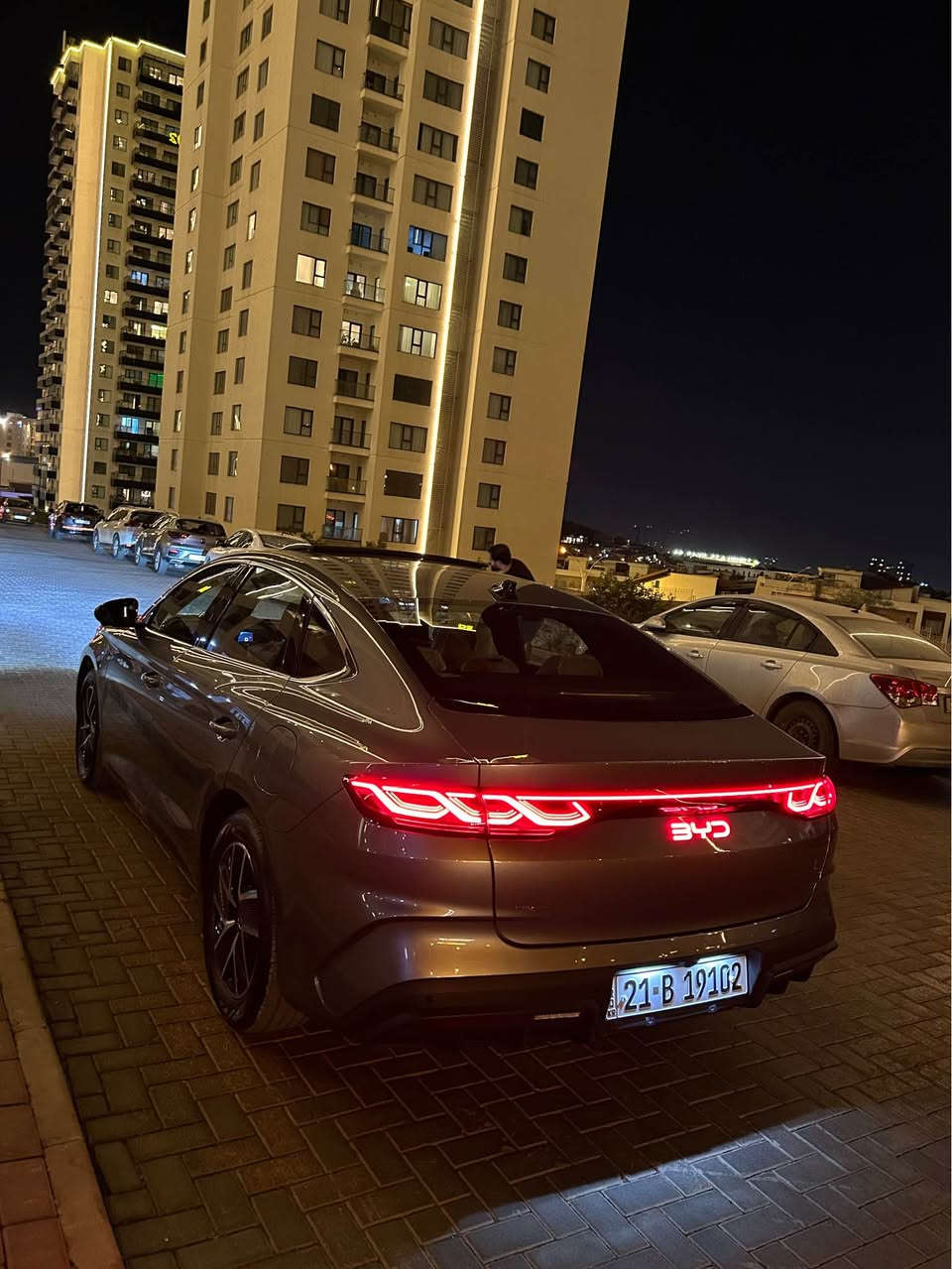 BYD- qin L
2024 
پاتری ١٢٠ 
پانۆراما 
٥ کامیێرا 
ناو زەیتونی 
١٣ هەزار کم ڕۆشتووە 
بێ بۆیاخ بێ سارد بێ تەرزە 
١٨٩ وەرەقە و مەجال 
*********** السليمانية, العراق
