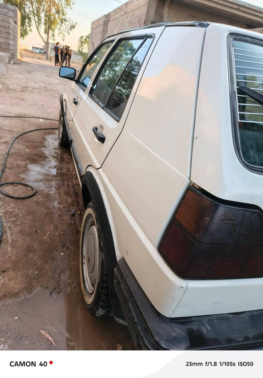 سلام عليكم
كولف عضم، موديل/ 88/
رقم وسنويه جديد، 
كاربون بانزين ماستر، 
محرك بدايه صرف، 
صفر ٨ المرغوب، 
كير، شرط طخم نص، عمر، 
أربع، تايرات، جدد 
مابيها صبغ، 
سعرها. 30ورقه، 
***********
