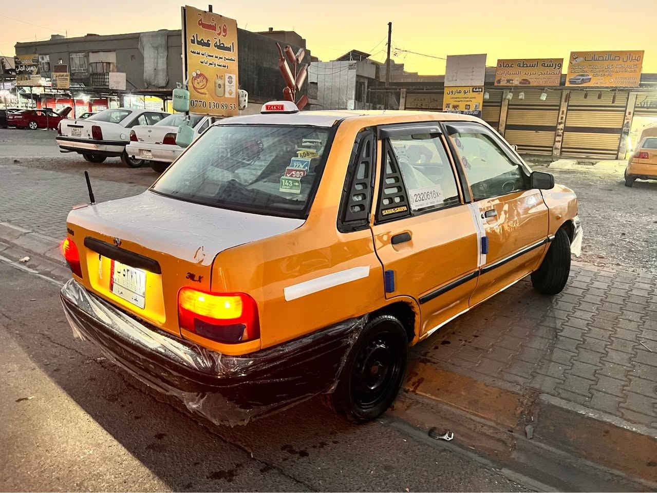 موديل 12 مشروع وطني وكاله تحويل
السعر 21 رقم بغداد
السياره بكركوك *********** دفتر بنزين كركوك, العراق
