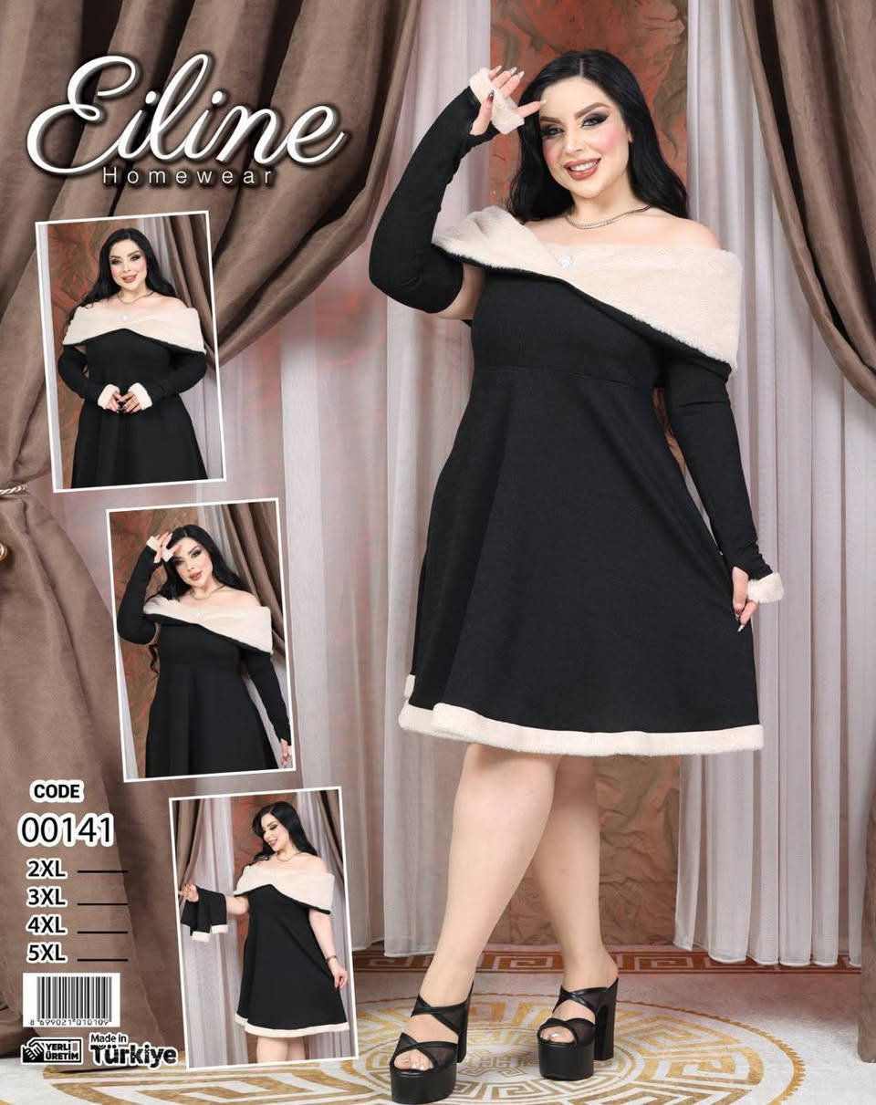 جمله https://t.me/kansnloooo

نص مكتوب في الصور:
- Eiline Homewear CODE 00141 2XL 3XL 4XL 5XL Made in Türkiye
- تفصيل الياقة تفصيل الكم تفاصيل القماش من الخلف