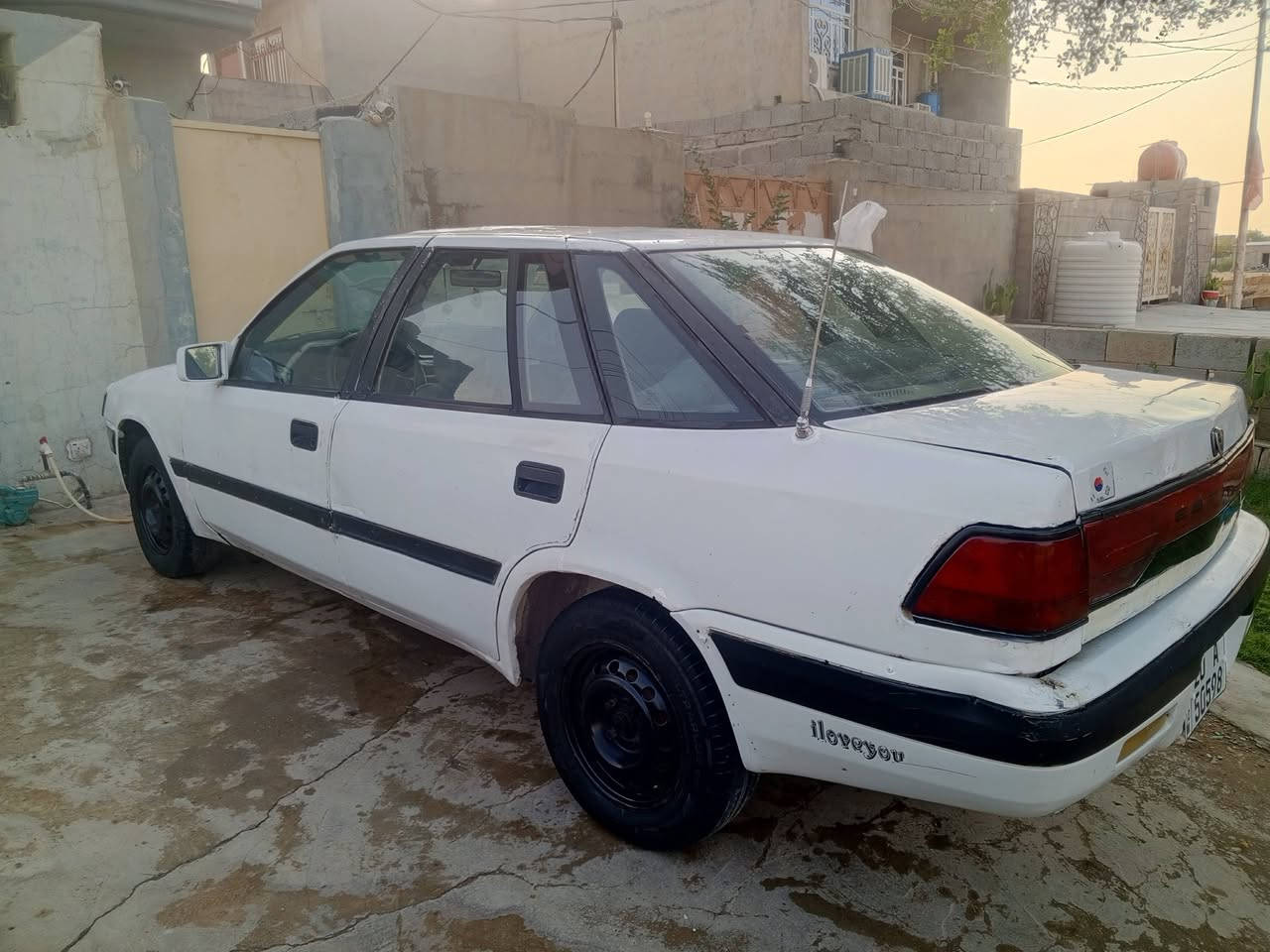 دايو اسبرو موديل 1996سنويا جديد لحد 2031بسمي رقم نكليزي شرط تحويل محرك مسكر كير عادي كهربائيات كلة شغال تايرات جديد صدر نظيف سعر 13بيها مجال شراي يخابر هاذا رقمي ***********
