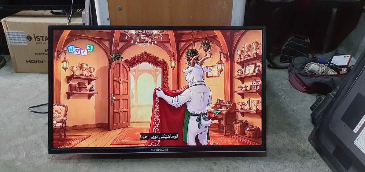 تەلەڤیزیۆنی شینۆن سمارت قەبارە 32 ئەنرۆید 9
خاوێنە نرخی 70000 لە هەولێرە لۆ داواکردن
پەیوەندیبکەن بە واتساپ و ڤایبەر *********** أربيل, العراق
