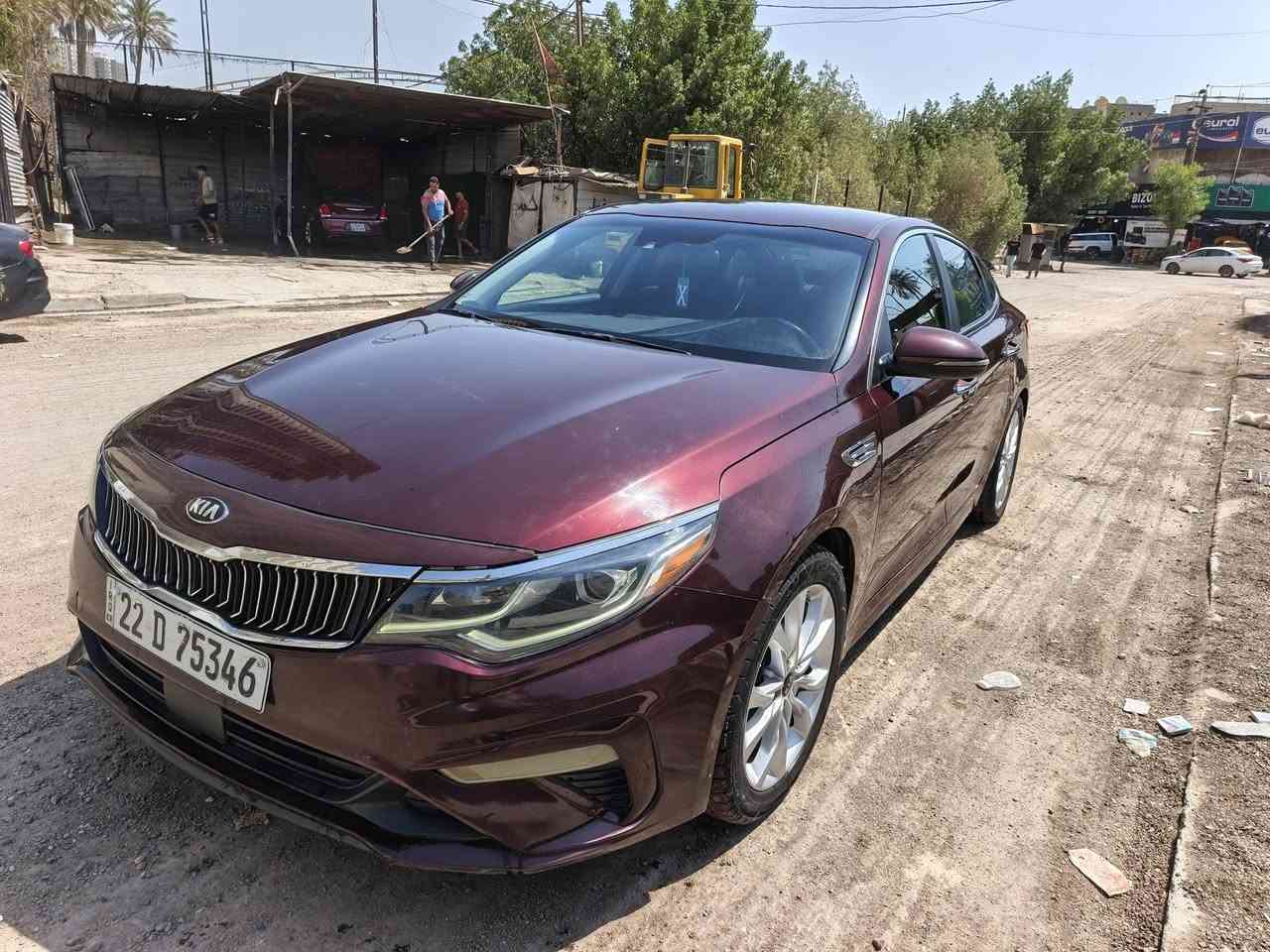 كيا اوبتما FE 2020 مكينة 2400
السيارة وارد امريكي فقط خشم جاملغ صبغ بدون تبديل بدون ايرباك بدون دواخل تعتبر كلين وشرط الفحص 
كير مكينة شرط الفحص بلاديات
تبريد ثلج+صدر امامي خلفي جديد السيارة مناقصها برغي ولا كلوب مشتغل بالدشبول ماشية 80 السعر 126 وبيها مجال مكاني بغداد 
***********
