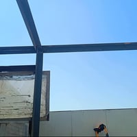 زوايا حديد وقطع سندويج وباب وشباك مال غرفة 5*4 للبيع المكان حي العامل ...