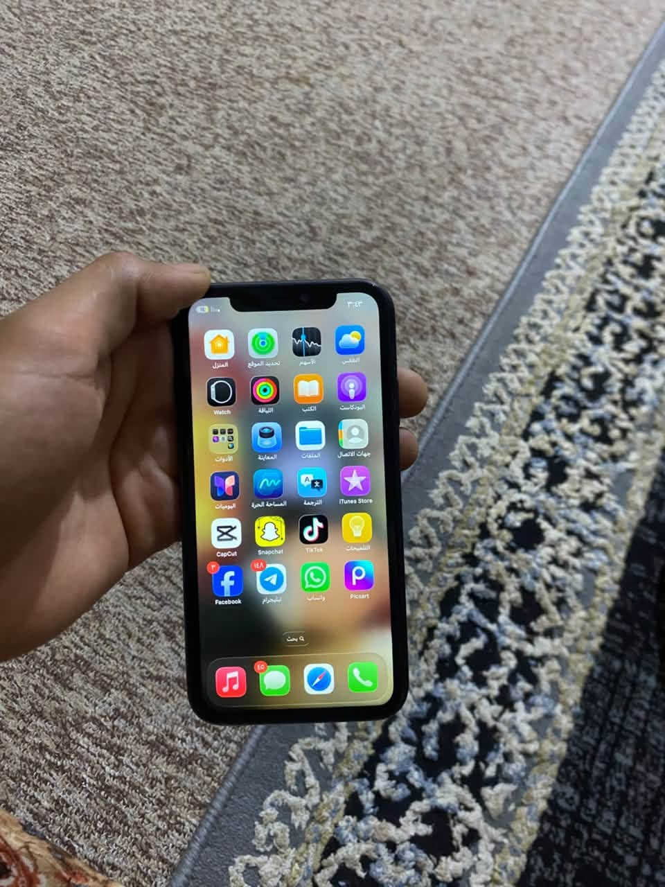 ايفون 11 • شاشة مبدلة • بطارية ٧٦٪