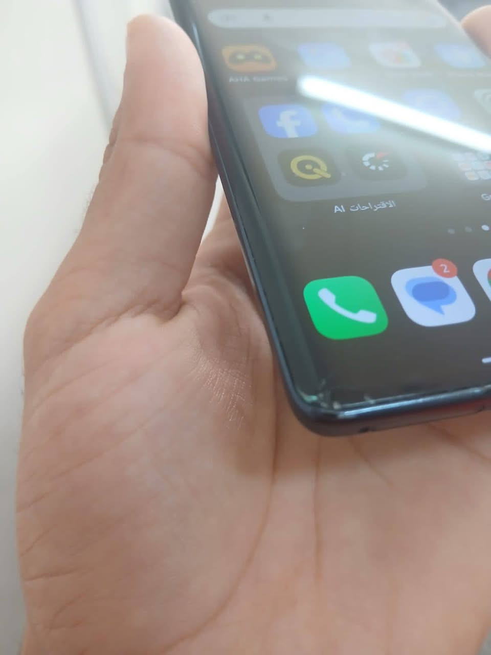 Infinix HOT 50 Pro+ 💥
ذاكرة 256 💾
 رام 8 كيكابايت +8 كيكابايت ✔️
بطارية 5000 M🔋
جهاز نظيف وسريع 💯، بي فطر بسيط بطرف الشاشة موضح بالصورة وما مأثر عاللمس ابد .

السعر : 150 الف ، و بي مجال بسيط 
للتواصل : ***********
