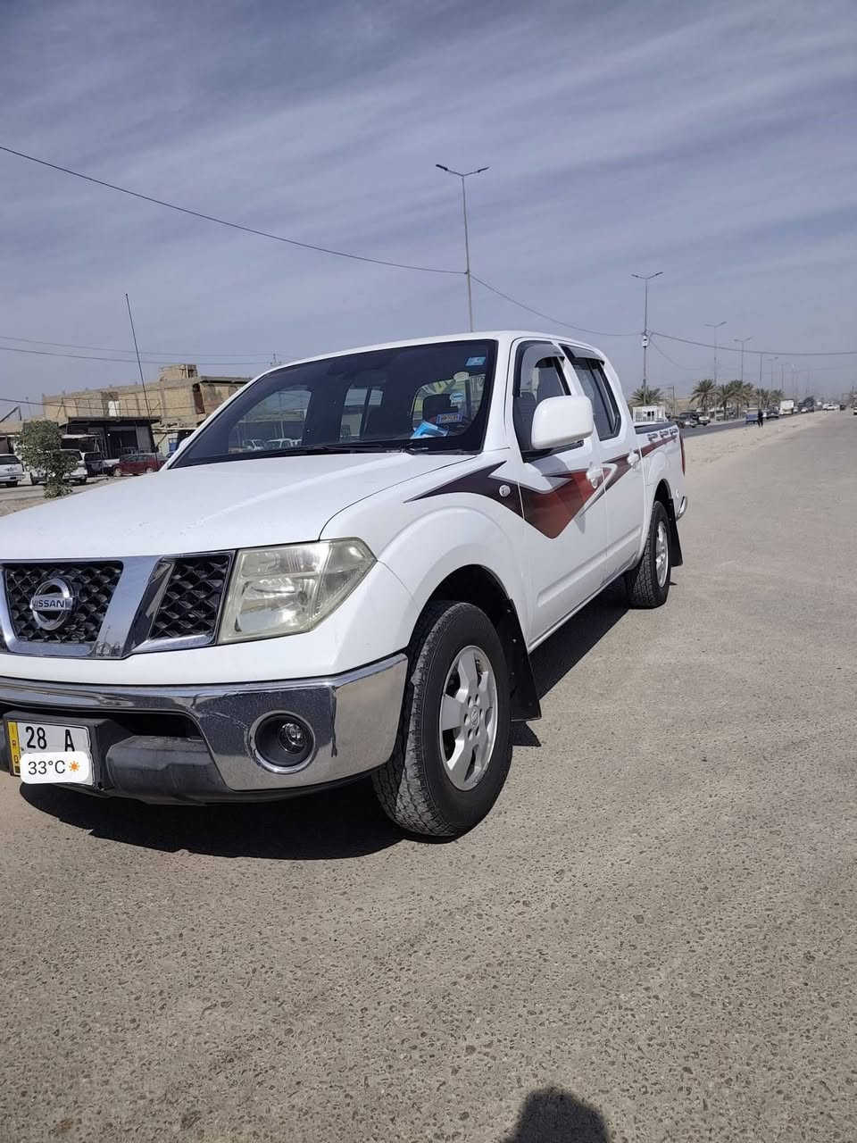 السلام عليكم..

 .....الــــــســـــعــــر....85$..بيه مـجـــــال

***********
***********
للبيع نيسان نيفارا 2010 اوتوماتيك سياره جديده تبريد شغال رقم نجف دولي بأسمي 
دوشمه جديده حداديه كير كفاله جاهزه من كلشي مكان بابل قضاء القاسم

نص مكتوب في الصور:
- 33°C