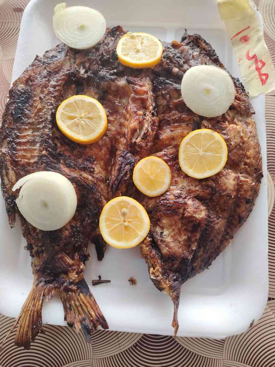 اللهم صلي على محمد وآل محمد ♥️ 
السمك الشوي والطعم واحد على واحد😋😋😋 
شرط سوده مال اقفاص 🐟 🐟 🐟
سعر الكيلو 6000💰💰💰 
يتوفر خدمة توصيل 🚴 🚴 🚴 🚴 لجميع مناطق
المسيب
***********
