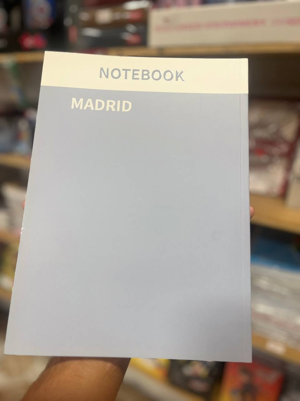 📚✨ متوفر الآن في مكتبة الرافدين ✨📚

دفاتر كبس بجودة مميزة، وبأسماء العواصم 🌍

📌 دفتر كبس A4 — سعة 200 ورقة 
📌 دفتر كبس A4 — سعة 100 ورقة
 📌 دفتر كبس A5 — سعة 100 ورقة

📄 الورق بوزن 80 غرام ✍️ كتابة مريحة وجودة ممتازة، والورقة ما تترك أثر عند الكتابة.

🎨 متوفرة بأشكال وأسماء مختلفة من العواصم.

📍 العنوان: الأنبار — قضاء عنه — قرب مدرسة ذات الصواري

📞 للاستفسار والطلب: ***********

📚 مكتبة الرافدين — كل ما تحتاجه بمكان واحد
