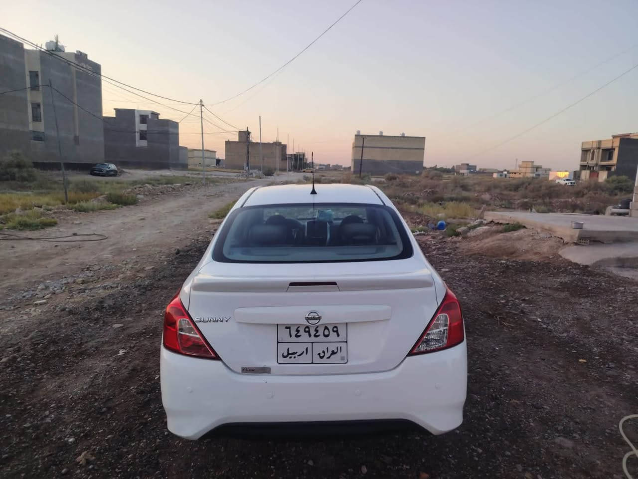 السلام عليكم ورحمة الله وبركاته نيسان سني هندي 2021  ماعده قطعة بارد ورصعتين  سياره جاهزه    
سنويه نافذة  2026/2/14
شركة العصام
الرقم***********
السعر100وبيهه مجال 
العنوان بغداد الصابيات مكلف بلنشر
