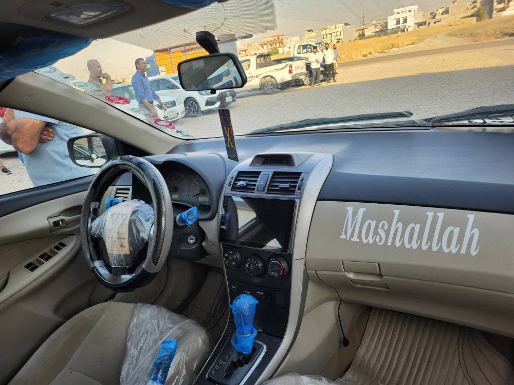 تويوتا كورولا امريكي كير و مةكينةي بةشةرت ٤ بارجةي بوياخ بي ليدان تةبريت كارةباي بةشةرت لايد زينو كيج زينو زور زور خاوينة ١٣٦ روية نرخي 96 رةقةم موبايل *********** دهوك, العراق
