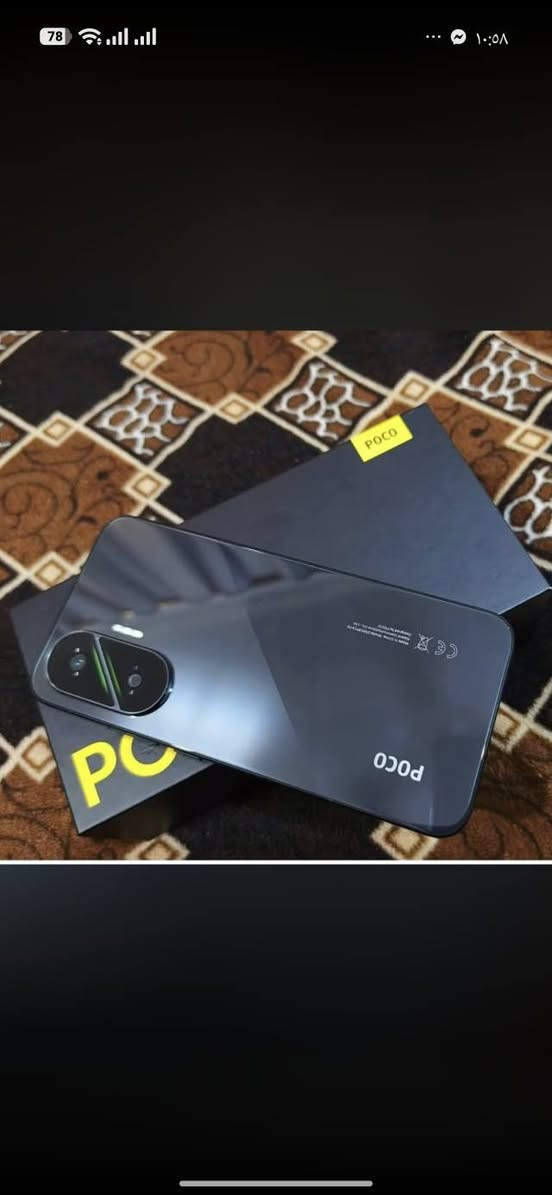 السلام عليكم
‏poco F7
غني عن التعريف 
ذاكرة 256/رام 12
يشغل 120fps فريم ببجي فول 
نظافته مثل ما موضح بالصور 
بطارية 98٪؜ شاحنة 90 واط
سعر 425الف بي مجال حك الجية 

الرقم واتساب(***********
)للتواصل
العنوان بغداد الشعب
