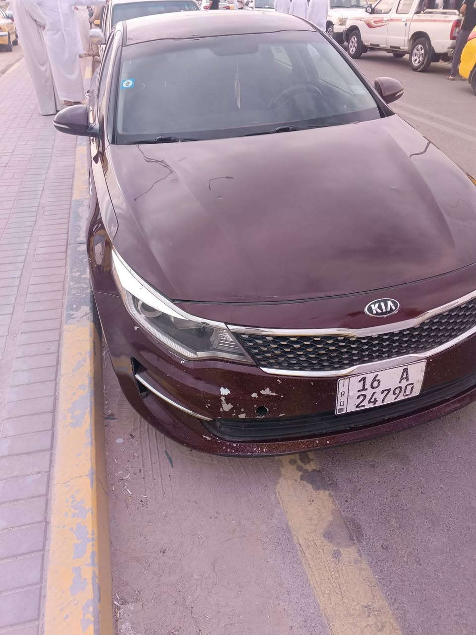 سلام عليكم اوبتيما للبيع موديل 16 امريكي سياره جاهز مكينه وكير وتبريد بيه جاملغ وبنيد بس ماكو عابر وبيه شخوط بصيط سعر 113 وبيه مجال بصيط شراي يتصل رقم الهاتف *********** سياره بسمي ثانيوم داور
