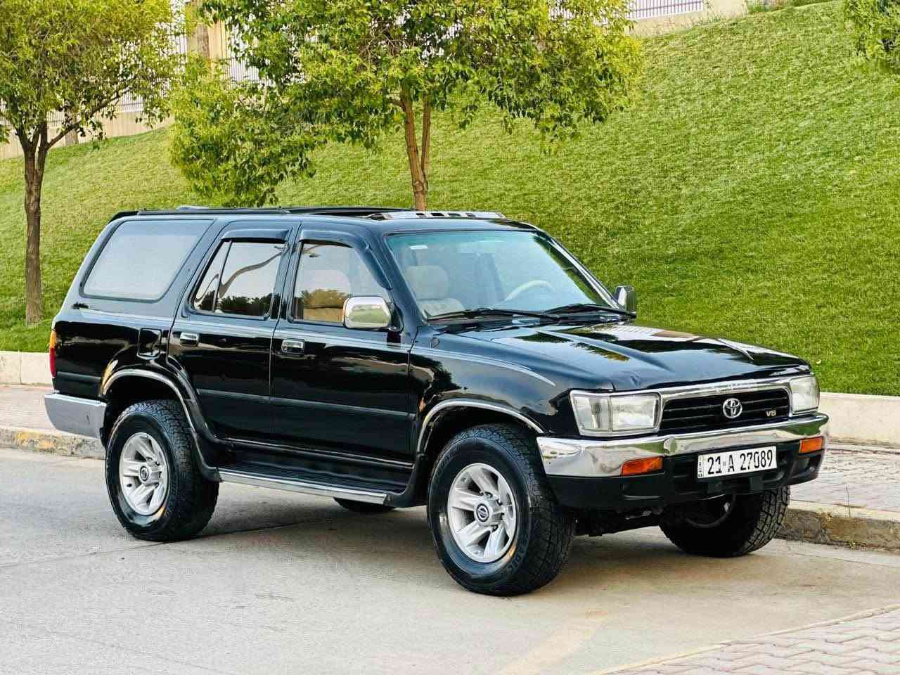 ﷽

toyota Runner  
موديل ١٩٩٥
رةقةم اصلي
سةنةويو رةقةمي تازة تا ٢٠٣٠
٢٦٠ هةزار روشتوة
بي بوياخو بي ليدراوية
٤ تايةو ويلي لۆكي بو بستراوة
مةكينةي v6 گێڕ اوتو ماتیک دەبڵ اکسل
سةيارةكة نمونةية لةجوانيا
هةمو گياني لةسةر دةقي شةريكةية
فول مواسةفاتة
سلايت
گێڕ اوتوماتيك
دةبل اكسل 4x4
تحكوماتي سةر سوكان
ناو زةرد
جامةكاني فوتوية
سةيارةكة لةسليمانية
سعري ٦٩$

***********📞📞

********************************************

﷽

toyota  Runner
مديل ١٩٩٥ كل بيلادي
رقم اصولي
سنوي رقم جديد٢٠٣٠
ماشي ٢٦٠
مكفول مابي صبغ مابي حادس
٤ تاير ويل جديدة
محرك ٦ سلندر  گير اوتوماتيك 
سيارة حلوة كل وظع شريكة
فول مواصفات
فتحة
گير اوتو ماتيك
فور ويل 4x4
تحكمات ستيرن
داخل اسفر
مكان سيارة سليمانية
سعر ٦٩$
📞*********** السليمانية, العراق
