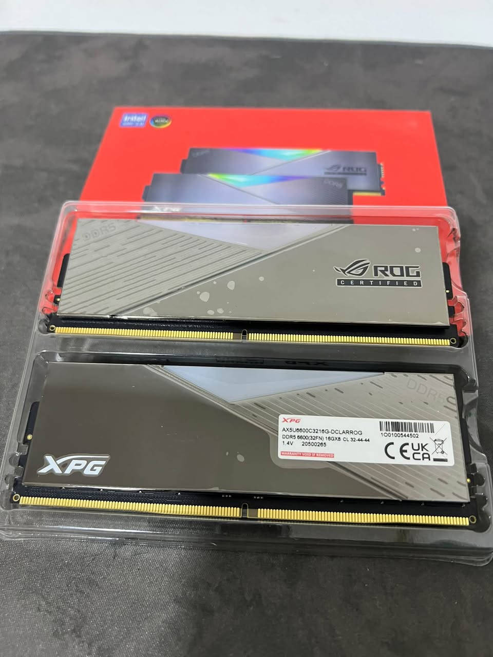 DDR5 16GBx2 • ٦٦٠٠MT/s • ROG معتمد
