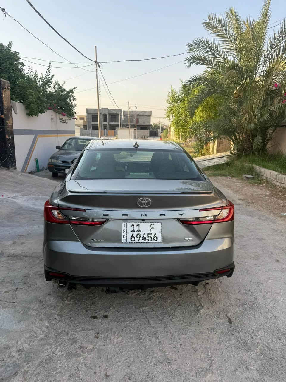 كامري ٢٠٢٥ se 
كفاله عامه من الصبغ والتبديل 
فقط بارد مكانين موضح ب السونار 
رقم بغداد شرط التحويل والغرامة 
ماشية ١٠ الف ميل زيرو 
*********** 
مكانه ديالى / المقدادية
