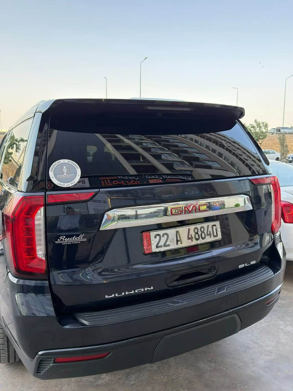 🔥 GMC SLE طويلة موديل 2023 🔥
🚨 سيارة نظيفة كلش ما شاء الله وبحالة ممتازة جداً 🚨

🔹 موديل 2023
🔹 فئة SLE
🔹 طويلة
🔹 ممشى 420 كم فقط
🔹 مرقم أربيل أجرة
🔹 مكان السيارة بغداد

✨ حالة السيارة:
• السيارة نظيفة كلش من الداخل والخارج
• حادثها جاملغ الصدر مبدل
• جاملغ السايق بيه بارد خفيف
• باب الصدر بيه بارد خفيف بنهايته
• البنيد مصبوغ
• باقي السيارة بحالة نظيفة جداً

💎 سيارة تستاهل المعاينة والفحص
💎 نظافة واضحة وحالة ممتازة
💎 ممشى قليل جداً مقارنة بالموديل

📞 للاستفسار:
***********
***********

📍 بغداد
