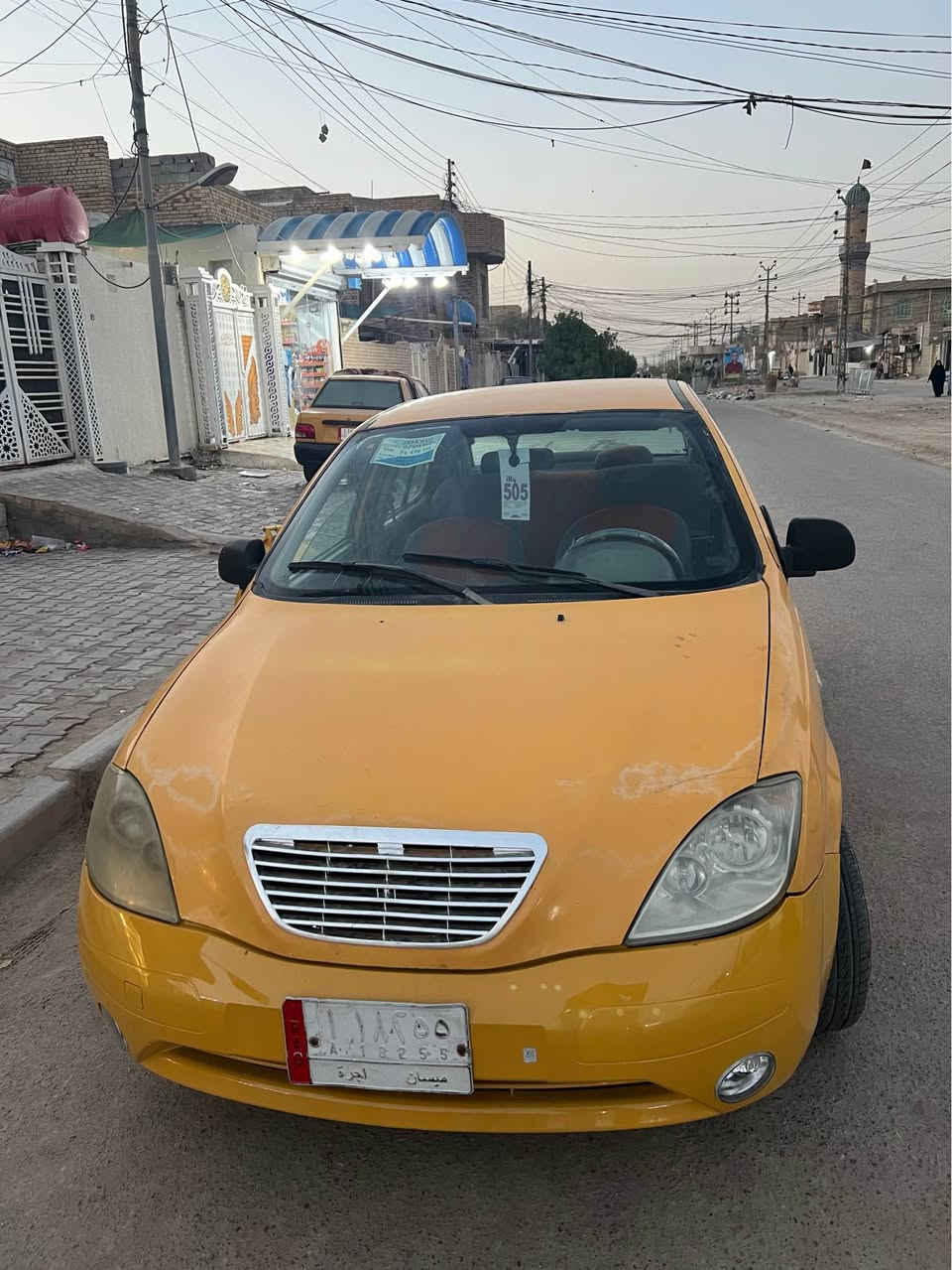 طيبة موديل 2015
كير مكينة حدادية كفالة
الكشر والبدي نضيف 
تبريد شغال 
رقم ميسان راعيها موجود
مصفرة هيئة وغرامات 
السعر 26 وبيها مجال بسيط
العنوان العمارة حي العسكري 
*********** عمارة, ميسان
