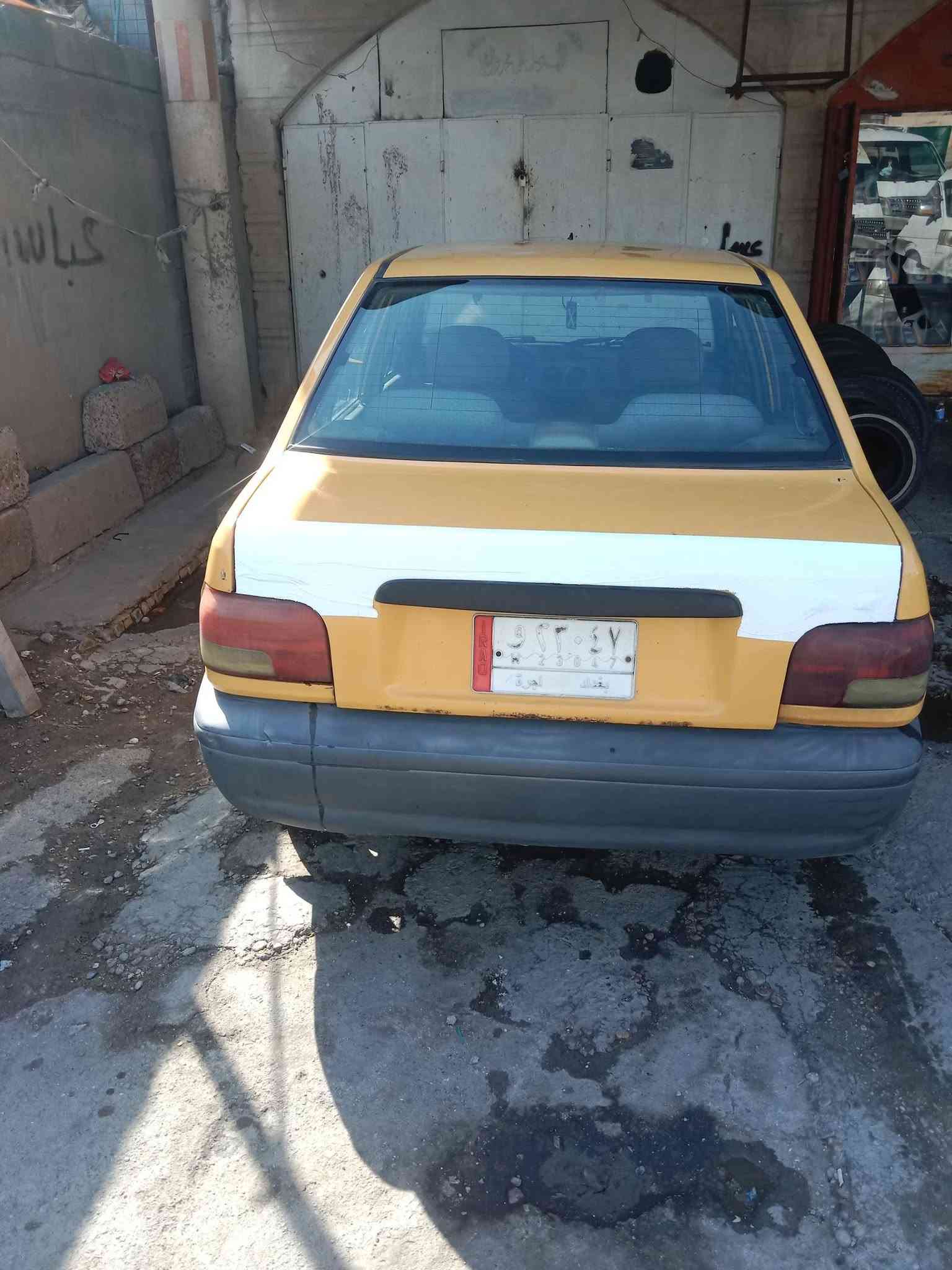 يالله سلام عليكم سايبه ١٥ كير ومحرك جدد كشر حلو بدون ضربه تخم تاير جديد رقم بغداد مشروع وطني سياره بلادي شواصي ابلاديات لافطر ولا لحيم سيارة جاهزه كبل للشغل كهربايات كله بياع تقاطع درويش ب 25.    ***********
