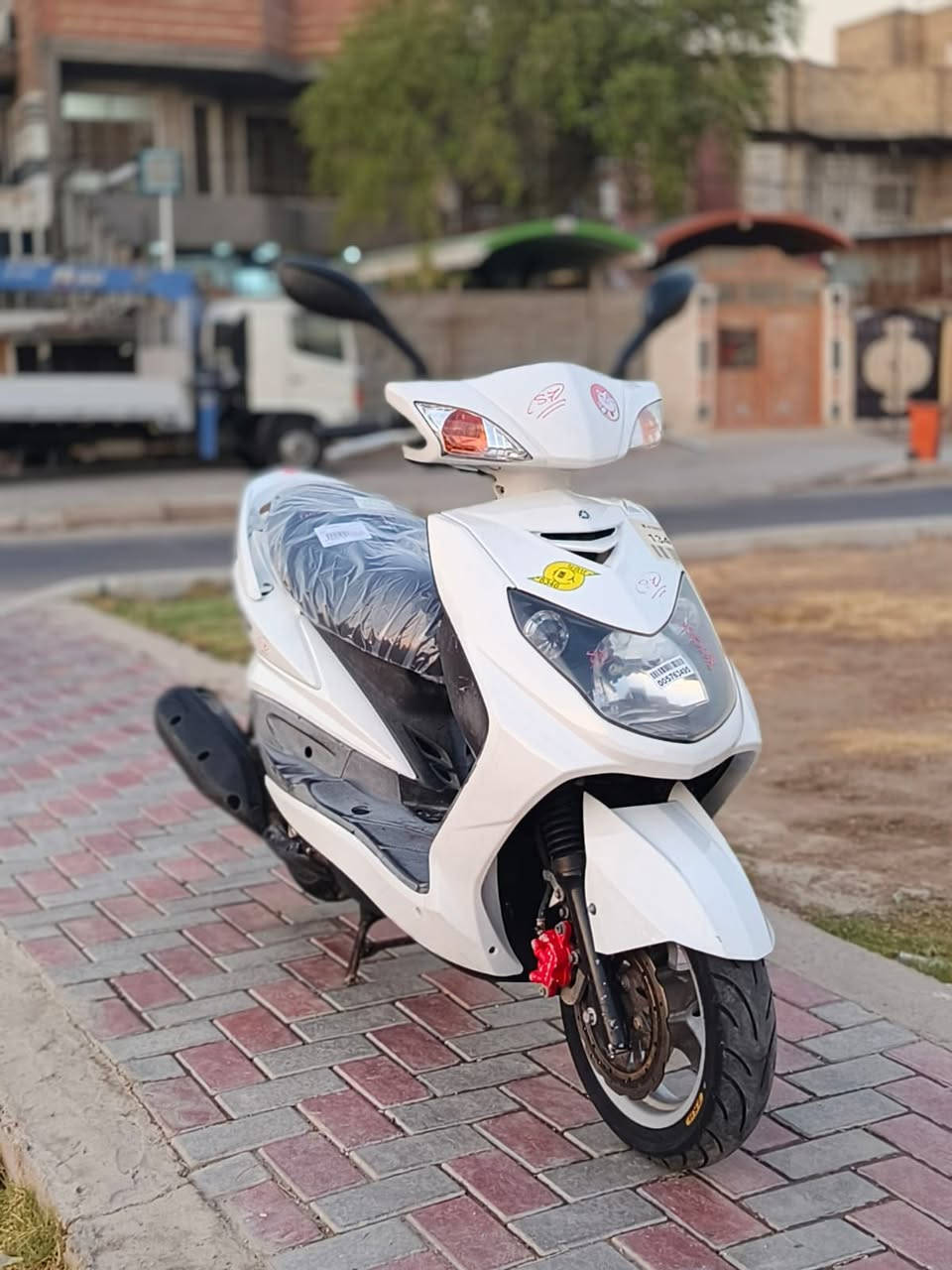 سلام عليكم.... مكلف بلنشر
دراجة سكنس(فحل )  🛵 للبيع
دراجة شلعه معدل كهربائيات كلهه شغاله 
دراجة جديده  بلادية
أي نقص مابيهة
جيب فيتر وتعال افحص
العنوان بغداد مدينه الصدر قرب مطعم ليمونه الاستفسار الاتصال على الرقم 📞 ***********
