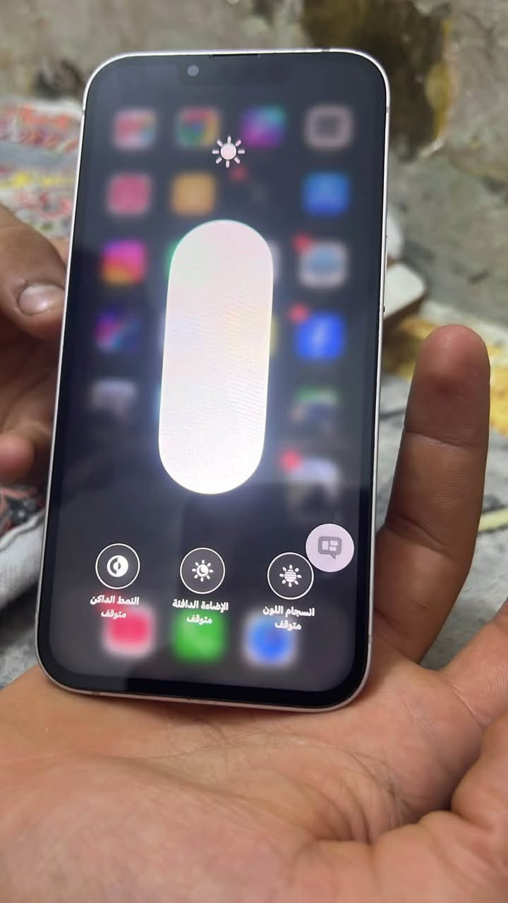 ‏سلام عليكم iPhone 13 عادي فقط معلايه بطارية بدل شاشة اصلية ذاكرة256 بطارية76 الرقم*********** البصر المعقل ￼￼
