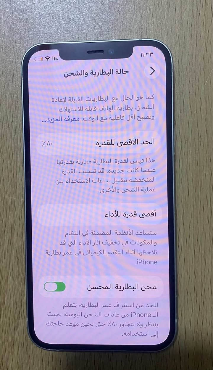 ايفون 12 عادي 
ذاكرة 128 
بطارية 80
مكفول من كلشي 
سعر 290 عنوان بغداد جسر ديالى *********** متواجد واتساب
