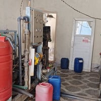 محطة ماء • ٤ طن/ساعة • تانكيات ٢٠ طن
