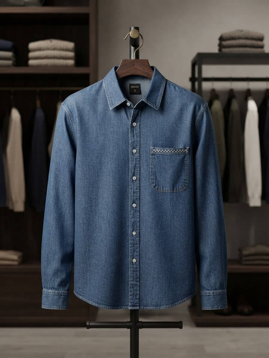 قميص جينز رجالي (Denim) بلمسات مميزة وتطريز راقي على الجيب، مصمم ليمنحك مظهراً واثقاً ومريحاً طوال اليوم. مناسب للإطلالات اليومية والطلعات الرسمية الكاجوال.
▫️ المقاسات المتوفرة: [M - L - XL - XXL]
▫️ السعر: [20 الف]
▫️ التوصيل: متوفر لجميع المحافظات 🚚
📩 للطلب والاستفسار: يرجى المراسلة عبر الرسائل الخاصة (Direct) أو التواصل عبر الواتساب على الرقم: [***********]
