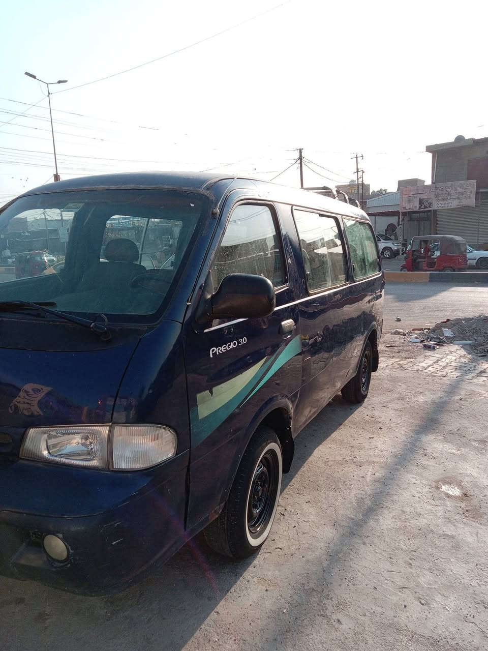 السلام عليكم كيه بريجو 2000 بلاديه دكك جاكوج مابيهه عده ربع مرشوش الوره السلايت شواصي بلاديه تدفئه تبريد رقم بغداد
السلام عليكم شباب  كيه بريجو موديل 2000 بلاديه دكك جاكوج مابيهه عده ربع مرشوش الوره السلايت شواصي بلاديه تدفئه تبريد رقم بغداد  مكاني بغداد الحسينيه المعامل 
***********
السعر 80
