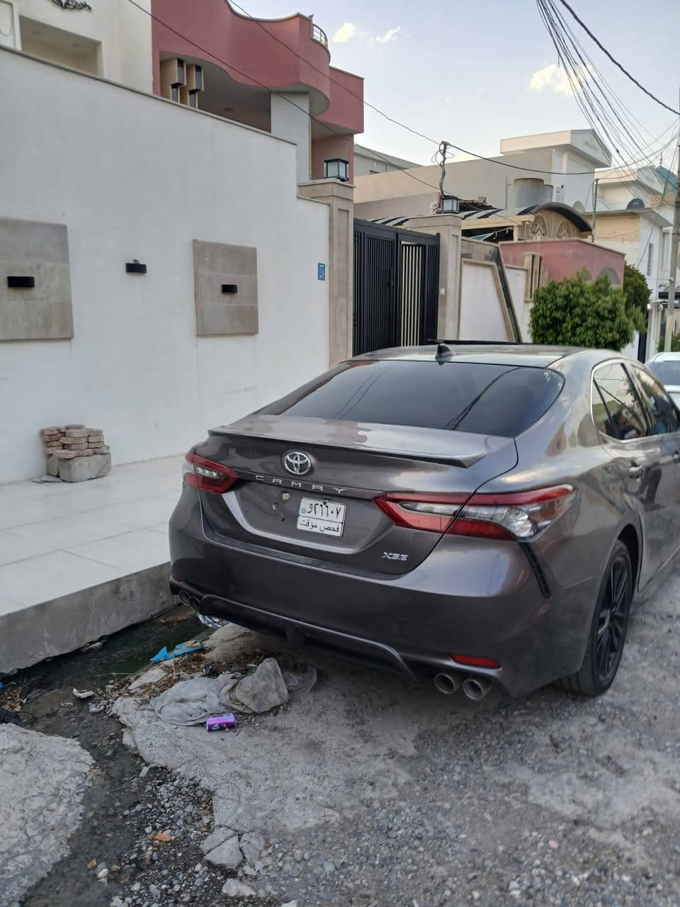 كامري ٢٠٢٤ امريكي
مواصفات xse 
رقم نينوى شهداء وكالة من الشرعي 
ماشية ١٧ الف ميل
صبغ حزام بدون دواخل 
رقم الشاصي بالصور
بانورما بصمة بصمة ابواب داخل احمر والباقي معروفات 
السعر ١٦٠ وبيها مجال
العنوان موصل / موصل جديدة 
***********
***********
