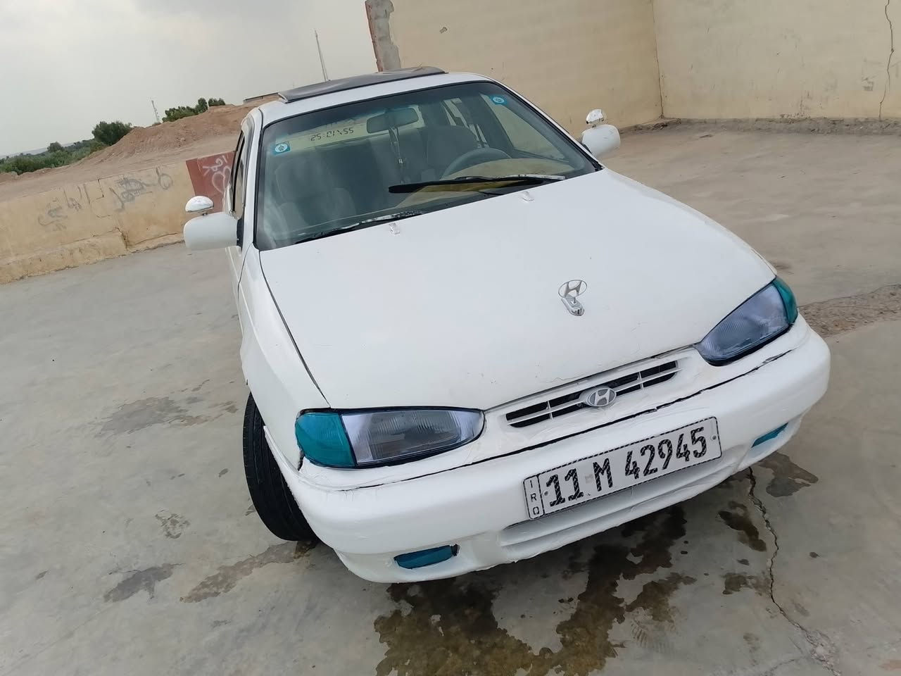البيع النترة دمعة94 سياره نظيفه كما موضح بالصور گير ومحرك خير من الله  تايرات جديدة رقم بغداد مشروع وطني شرط التحويل سيارة نظيفة مابيها اي نقص المكان ديالى قرة تبة   رقم
 ***********
