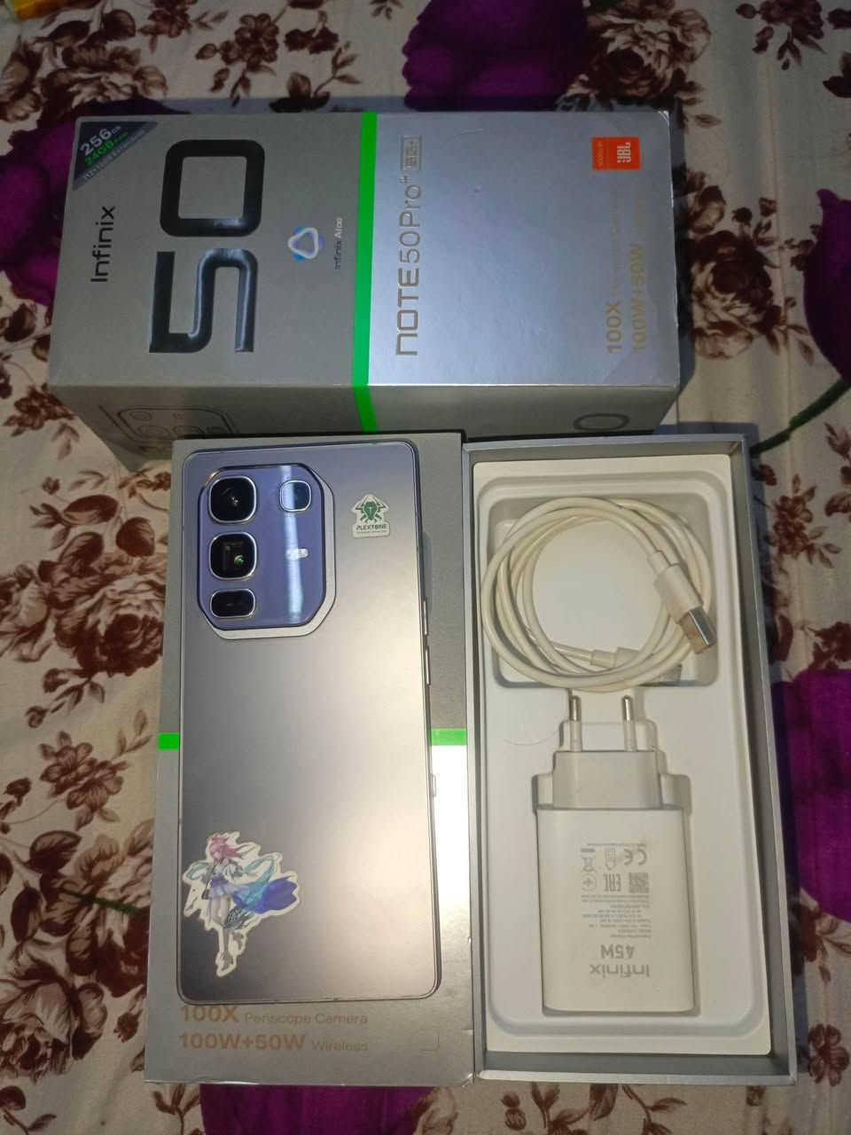 انفنكس نوت 50 برو بلاس
الجهاز نضافته ٩٠٪
ذاكره ٢٥٦ عشوائية ١٢
١٢٠ فريم ببجي 
سعره ٣٥٠ قفل بدون عملة سعر الجديد ٥٥٠ 
بغداد الشعب تواصل خاص 
رقمي ***********
