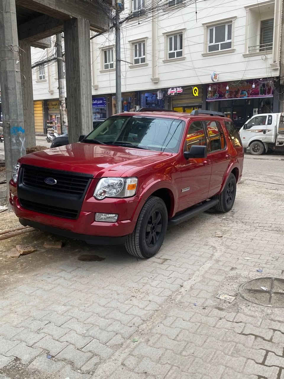 Ford Explorer 4×4
سعر 90وەرەقە
فۆرت اکسپلۆر  : 2008
گێر تۆماتیکە گێرومەکینەی بەشەرتە
شاشه ئایپاتە  جام کارەباییە تەبریدە
سەیارەکە بێ بۆیاغ ، بێ لێدراو ،هەموو گیانی سەیارەکە بەشەرتە تەنها دەعامی پێشەوە و پشتەوەی سبووغە ماباقی هیچی تری نیە هەمووی بەشەرتە
  چوار تایەی نوێی لەسەرە ، ماشاءللە زۆر جوان خاوێن ماوەتەوە سەیارەکە ئی ماڵە ئی معرەز نیە
بۆ زانیاری تەواو پەیوەندی بە خاوەن سەیارە بکەن

( ‏‪ ***********‬‏)ڤایبەر و وەتسئاپی لەسەرە
[ *********** ]ڤایبەر و وەتسئاپی لەسەرە
شوێن هەولێر 

عربی

ئەمە دەقەکەت بە زمانی عەرەبی:

---
Ford Explorer 4×4
السعر: 90 ورقة

فورد اكسبلورر موديل 2008
الكير اوتوماتيك - الكير والمحرك بشرط الفحص
شاشة آيباد - جام كهربائي - تبريد شغال

السيارة بدون صبغ وبدون حادث، السيارة كلها بشرط الفحص، فقط الدعامية الأمامية والخلفية مصبوغة والباقي بدون صبغ وكلشي بشرط

أربع إطارات جديدة، ما شاء الله السيارة نظيفة جداً وحلوة، سيارة بيت مو مال معرض

لمزيد من المعلومات الاتصال بصاحب السيارة:

*********** فايبر و واتساب متوفر
المكان: أربيل أربيل, العراق

