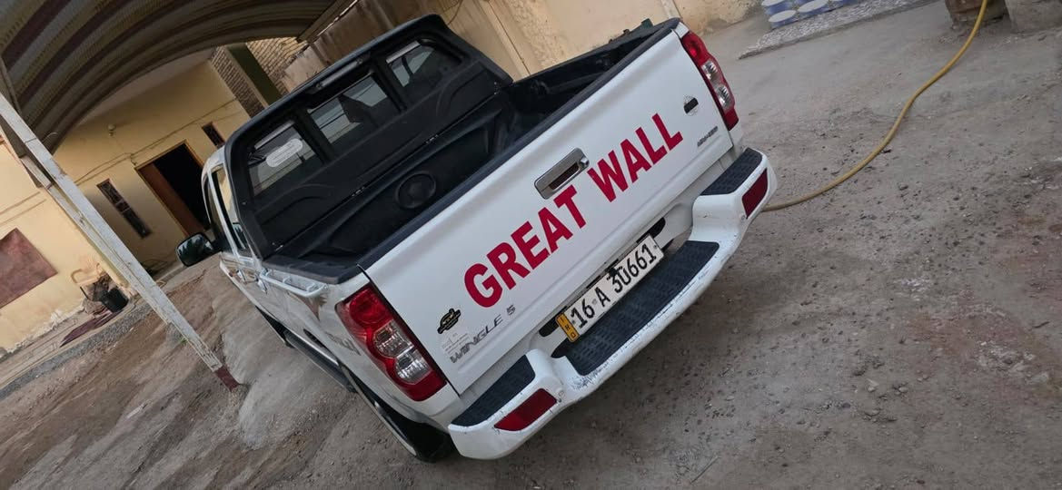 مكفولة سلام عليكم
كريت وول رقم قادسيه انكليزي 

موديل 2020

مكفولة كفاله عامه 

تخم تاير جديد 

سياره جديده

سنويه مجدده ل30 

السعر 105$

بي مجال 

***********
