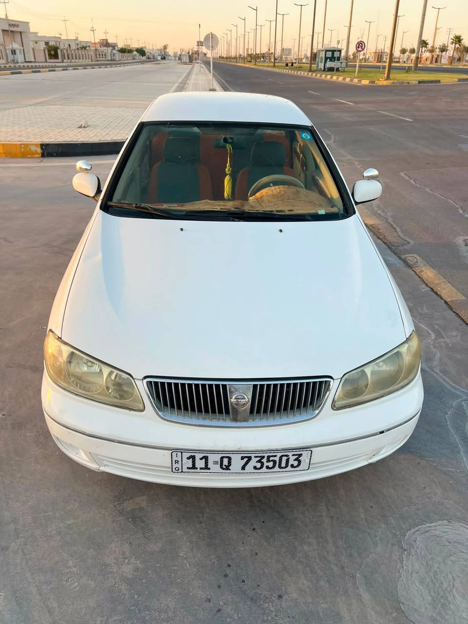 نيسان سني 2007لون ابيض ثلجي محرك اسود 1800وكير عادي وتبريد ثلاجه 🥶 وتدفأئه كله شغال رقم بغداد دولي بسمي   بيه 3قطع صبغ بدون دواخل جاملغ امامي وبنيد وجنطه صبغ بدون دواخل جام كهربأئي السعر 75وبيهه مجال مكاني الانبارالكرمه ***********
