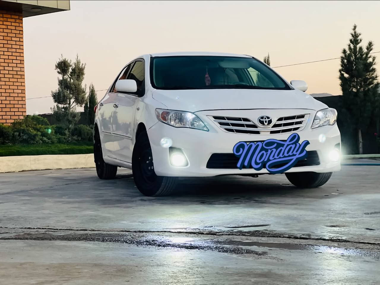 كورولا • ٢٠١٢ • رقم بارك