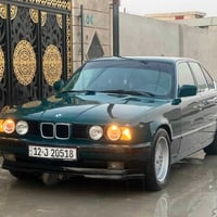 BMW 525i موديل 1991 بدون صبغ   كير مكينه بـشرط   غررفت السياره جلد كهر...