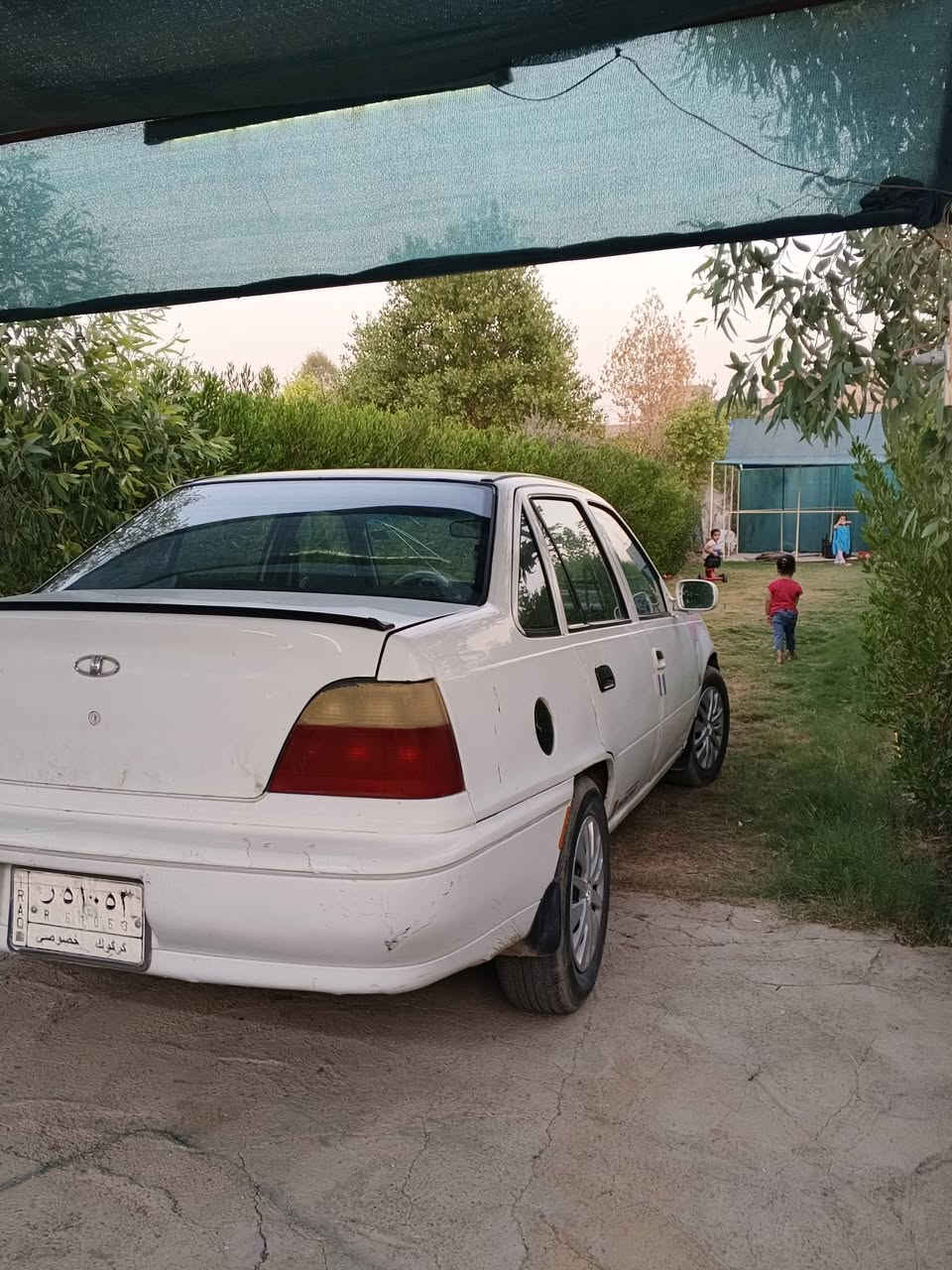 سلام عليكم 
سياره سلو موديل 94 محرك گير شرط سنويه ساقطه ب 23 رقم كركوك. كهربائيات شغاله . السعر 30 وبيها مجال رقم ***********. مكان كركوك
