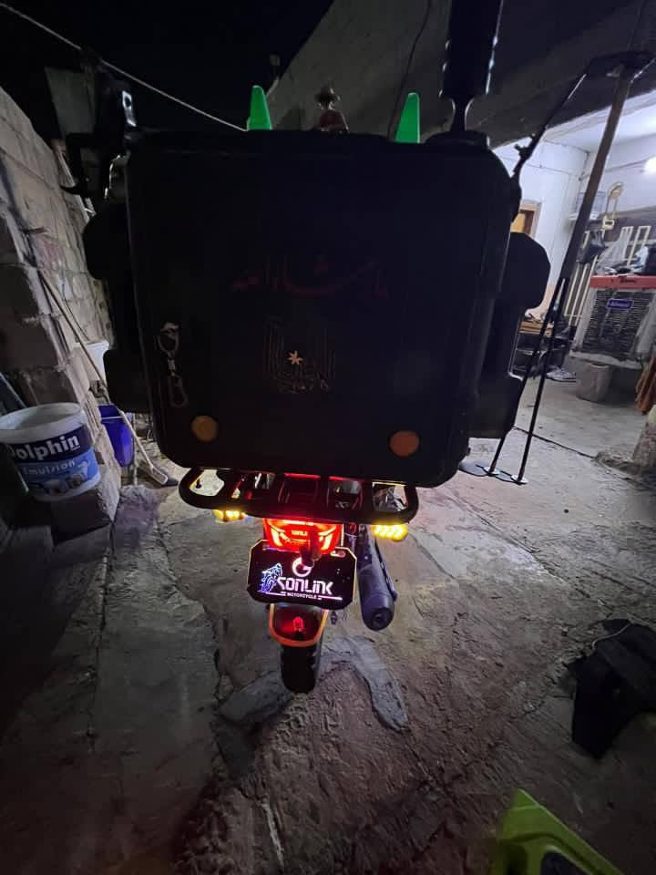 دراجه مسجل وكامله موديل 2025سولنك سيبي أف محرك 200 🏍️🏍️***********.

