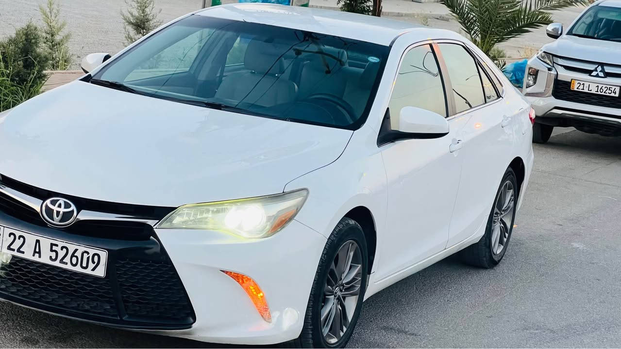 سلاوى خواي گةوره
تويوتا كامرى ئه مةريكى
موديل ٢٠١٧
مواسةفات  se
سبي بةفرى
كةوتت مواسةفات se رونه مواسةفاتى
ناو كريمى
بي بوياغ
بي دةعم
بيش و پشتى كه پس
ايرباكى هه مووى شه ريكه ية هيجي نةتةقيوة
يةك پلة بجوك ساردى لة نوك جاملغ بيشةوه
گيرو مةكينةى بةشةرتى فيتةر بى عه يب لة هه موو رويةك
١٦١ هه زار روشتوه
رةقةم و سةنةوى تازة تا ٢٠٢٨
كوبون بةنزينى هه يه
تةحويل و بةناوكردن بةشةرت
سةياره كة لةرةسمةكة جوانتر نةبوو هةقى گلةيوبي
شوين جةمجةمال
نرخى ١٦٢ مةجالي برايانه
***********
واتس اپ و فايبةرى لةسةره شمشمل, السليمانية
