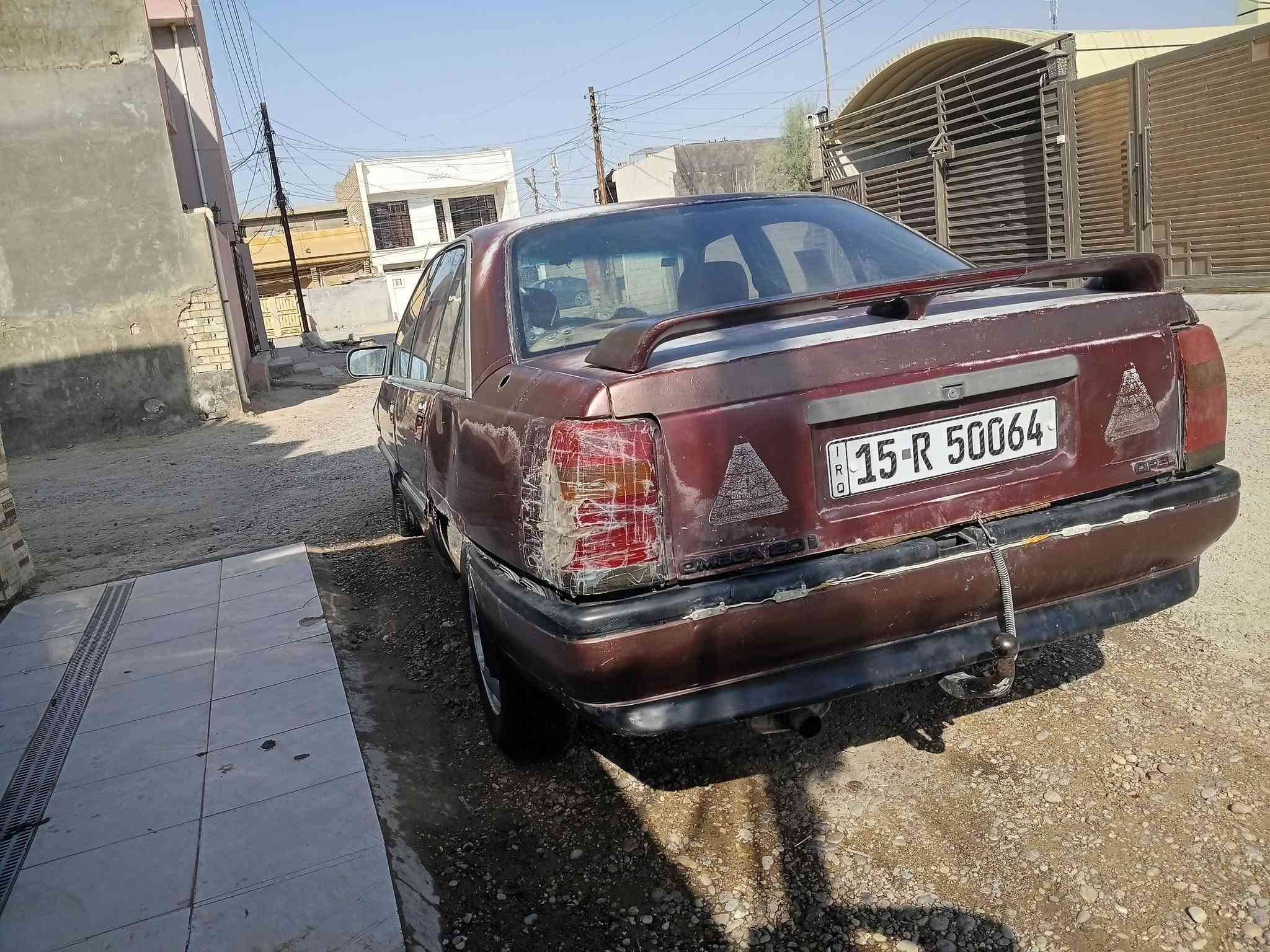 البيع اوبل اوميكه موديل 90 رقم انبار نكليزي بسمي  كير ومحرك جديد بيها نواقص بسيطه. السعر. 16 ورقه مكاني ابوغريب  ابومنيصير  الاتصال ***********
***********
