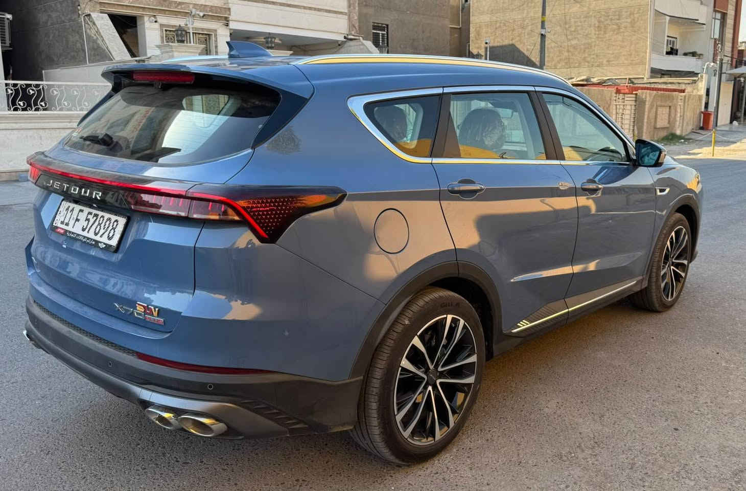 🚘🔥 للبيع Jetour X70 Plus SV

✨ موديل 2026 | ممشى8،000 كم

🔹 محرك 1.6 Turbo | قوة 197 حصان
🔹 عزم 290 نيوتن | قير 7 DCT
🔹 دفع أمامي
🔹 ويل حجم 20 إنش
🔹 بانوراما
🔹 شاشات رقمية + شاشة كبيرة
🔹 مقاعد جلد كهربائية
🔹 Apple CarPlay / Android Auto
🔹 نظام صوت Sony
🔹 كاميرا خلفية + حساسات
🔹 بصمة دخول وتشغيل
🔹 باب صندوق كهربائي
🔹 أنظمة أمان وثبات متعددة
🔹 داخلية جلد بني وأبيض
🔹 لون أزرق مميز 💙

📍 الموقع: بغداد – المنصور
💰 السعر: 30 مليون وقابل للتفاوض
📞 واتساب:*********** بغداد, العراق
